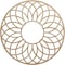 Ekena Millwork Cannes Wood Fretwork Pierced Ceiling Medallion, Red Oak, 38"OD x 13"ID x 1/4"T CMWP38X38X0250CNRO - alternate 1